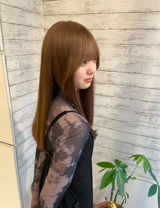 ロング 🫧ふくだ りな 🕊のヘアスタイル