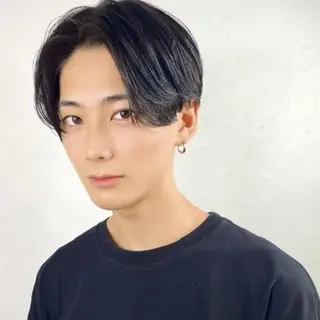 ショート メンズ _WHITE+ 南海難波店のヘアスタイル