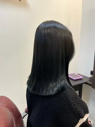 カラー 立道 樹奈のヘアスタイル