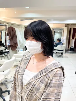 ショート カラー 新宿/顔周りカット/ レイヤー/がっきーのヘアスタイル