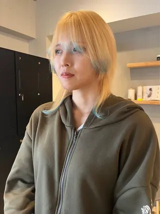 ミディアム 🌏kaisei yamada🌏のヘアスタイル