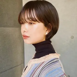 ショート ブリーチなし/透明感 /ショート/大世のヘアスタイル
