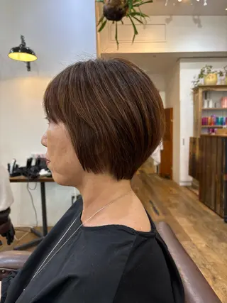 ショート 似合わせカット‪// 鶴我万唯華のヘアスタイル