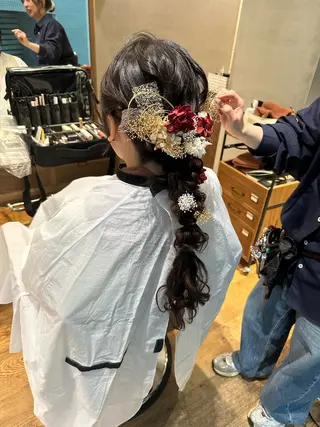 ヘアアレンジ iroha/大阪梅田 /ニュアンスカラーのヘアスタイル