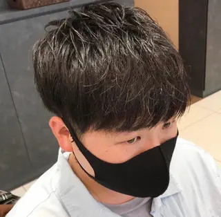 メンズ 深井 さやのヘアスタイル