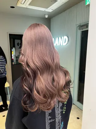 ロング カラー ブリーチカラー 🩵MIZUKIのヘアスタイル