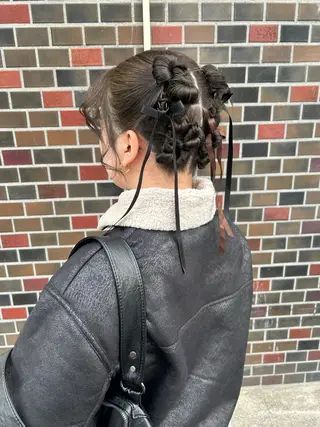 ヘアアレンジ 透明感似合わせカラー 🍀あかり🍀のヘアスタイル