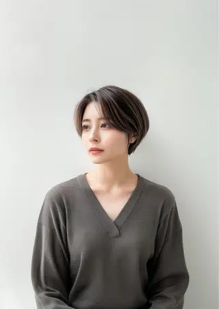 ショート 🫧似合わせショート イシダ🫧のヘアスタイル