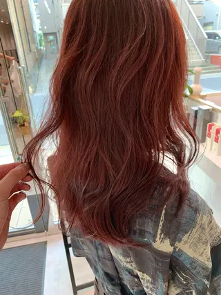 ロング カラー hair make salon Frip所属・金久保亮/パパ美容師 /パーマ/髪質改善のヘアスタイル