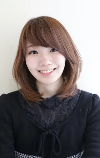 ミディアム タジマ ヤスヒサのヘアスタイル