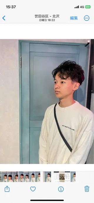 メンズ 海外ヘア🇺🇸✨ 恵比寿　MIYUKIのヘアスタイル