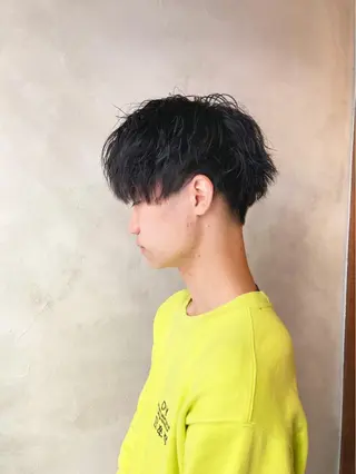 パーマ メンズ メンズサロン アソビ元町のヘアスタイル