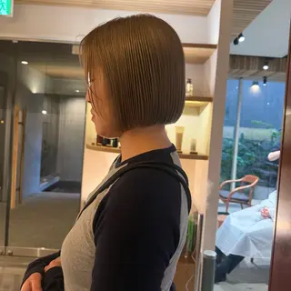 ショート ボブパーマ🥣KON コンナツミのヘアスタイル