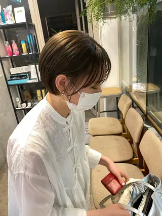 ショート カラー あくつ りおのマツエク・マツパデザイン