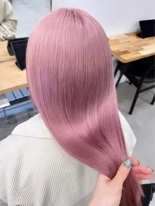 ロング カラー ヘアアレンジ 🫧透明感カラー/ ナルハ🫧のヘアスタイル