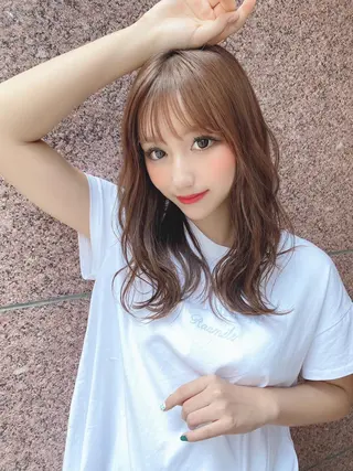 セミロング 縮毛矯正・髪質改善 ❣️三浦正也のヘアスタイル