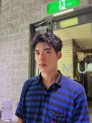 パーマ メンズ UMM daichi メンズパーマのヘアスタイル