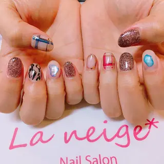 ネイル La neige* yuki 🐩🌙のネイルデザイン
