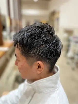 メンズ 沖元 統弥のヘアスタイル