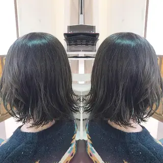 ショート ミディアム カラー 青木 茂樹⭐️ 透明感カラーのヘアスタイル