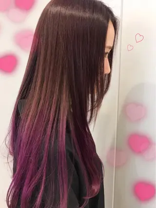 カラー EMANON新宿東口所属・新宿駅近♡個室 ♡関口三都季🌜のヘアスタイル