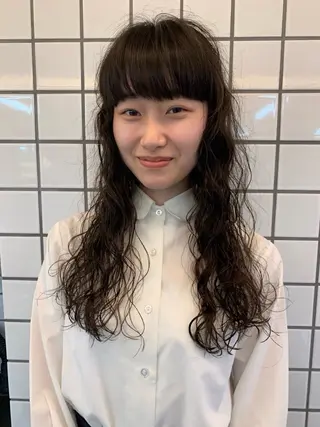 セミロング パーマ 🌈前田 潤 /ショート/レイヤーのヘアスタイル