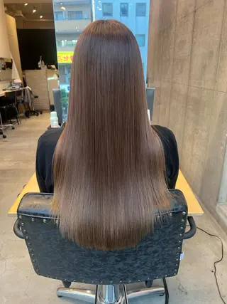 ロング カラー ✨縮毛矯正/髪質改善 錦糸町/松坂拓馬のヘアスタイル