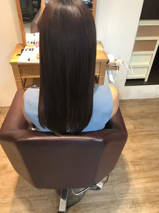 ロング 髪質改善 MAKIのヘアスタイル