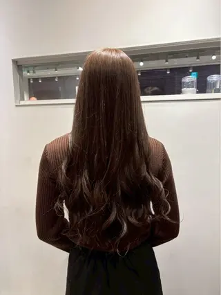 ロング カラー 枚方/ブリーチモデル /パーマモデル募集のヘアスタイル