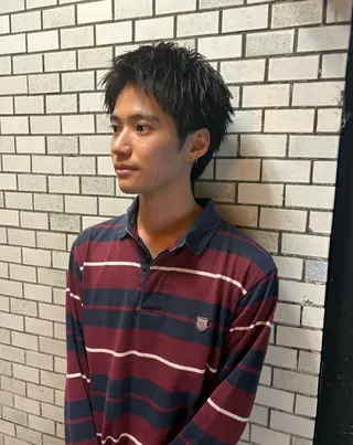 ショート パーマ メンズ 💈メンズ短髪特化 ✂︎伊藤大輝💈のヘアスタイル