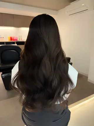セミロング カラー 🎀透明感× 赤み消し🎀正源のヘアスタイル