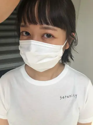 ミディアム カラー “ミニモ最高評価獲得 “代表"Kohei"のヘアスタイル