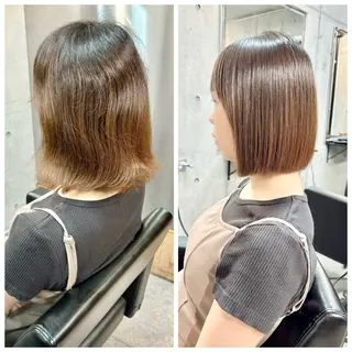 ショート パーマ ショートボブ髪質改善 縮毛矯正のプロ山道潤のヘアスタイル