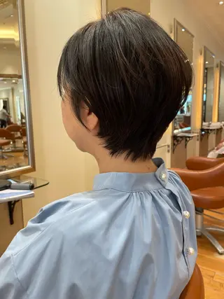 ショート ボブ ホノカのヘアスタイル