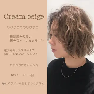 ショート カラー 滝島 真帆のヘアスタイル