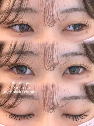 マツエク・マツパ La Chouette umeda EST所属・akamatsu kannaのマツエク・マツパデザイン