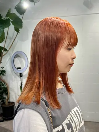 ミディアム tokute Takahashiのヘアスタイル