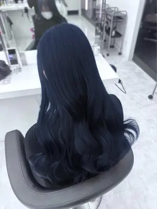 ロング カラー ヘアアレンジ 艶髪/韓国レイヤー 🤍Houtoのヘアスタイル