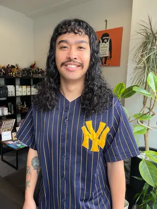 ロング アトム/ウルフ パーマ/レイヤーのヘアスタイル