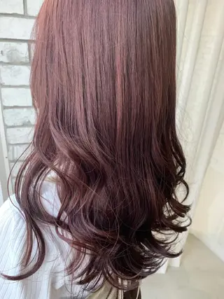 ロング カラー LUXBE LUCEのヘアスタイル