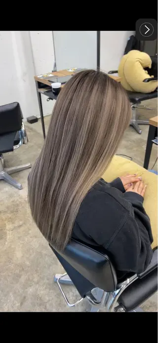 ロング カラー EGAO /藤沢/海外ヘアのヘアスタイル