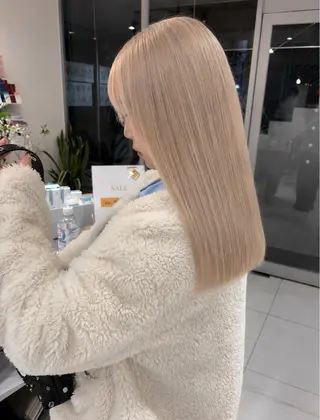 ロング カラー 浅野 匠のヘアスタイル