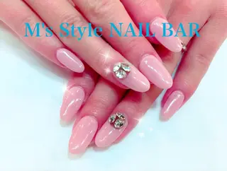 セミロング ネイル M's Style NAIL BARのネイルデザイン