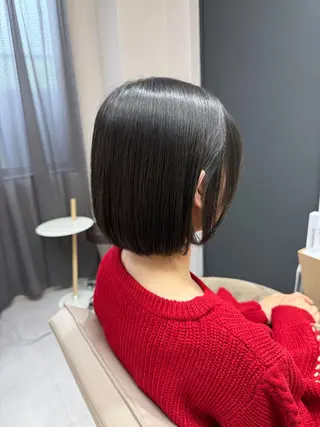 ミディアム ⭐️縮毛矯正特化 小松邦彦⭐️のヘアスタイル