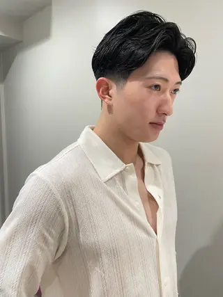 ショート パーマ 森田 博樹のヘアスタイル