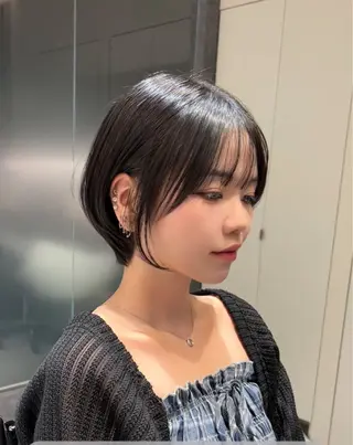 ショート HARUKI MINATO japan HIROSHIMA所属・轟 千夏のヘアスタイル