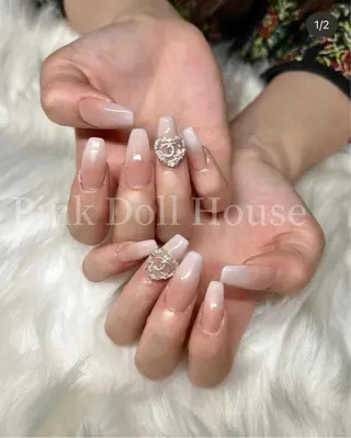 ロング Pink Doll House天久店のネイルデザイン