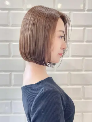 ショート クロスパーマ松永裕久 似合わせカットのヘアスタイル