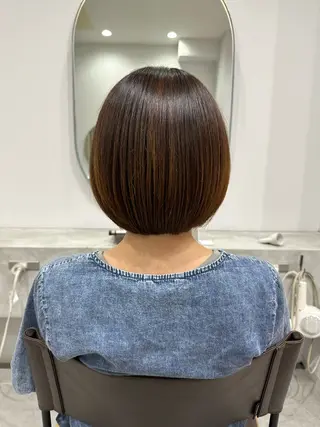 ミディアム シガ ミクトのヘアスタイル
