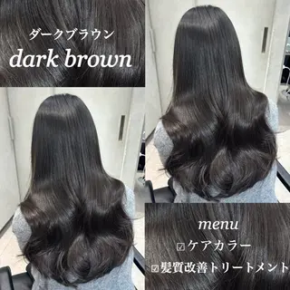 セミロング emi 韓国ワンホンヘアのヘアスタイル